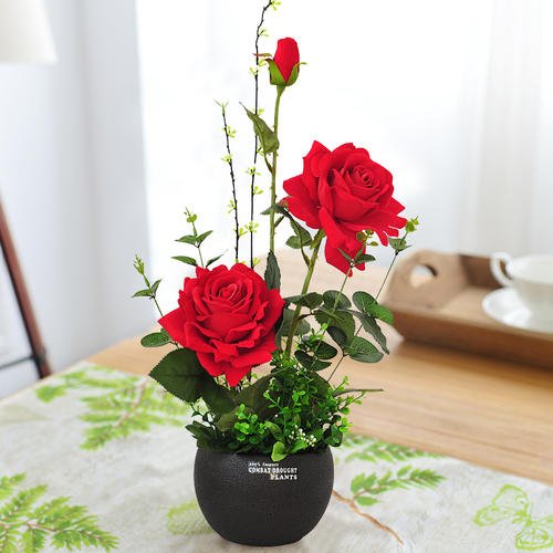 室内鲜花摆放