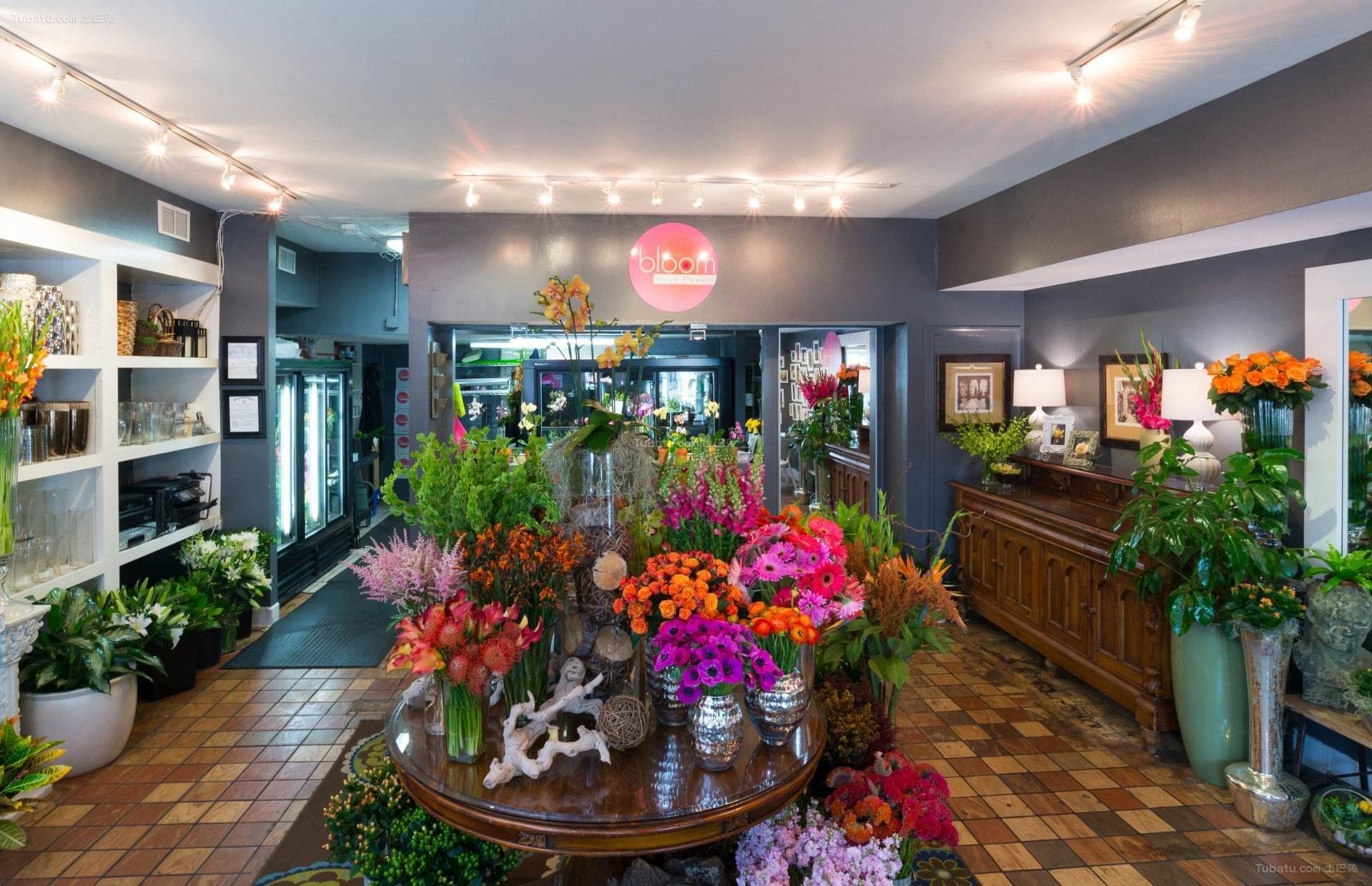 开花店